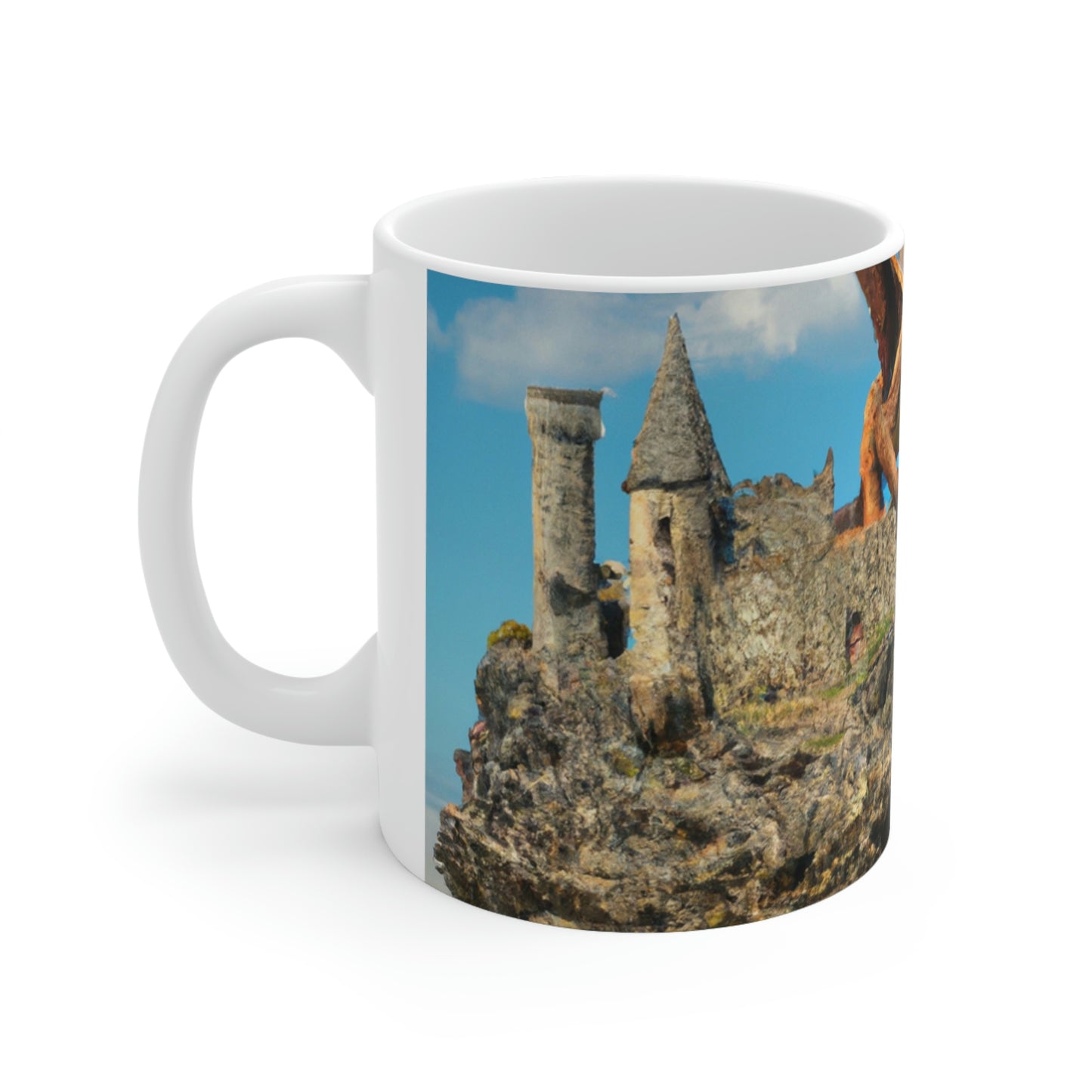 "Dragon Throne of ancients" - The Alien Ceramic Mug 11 oz