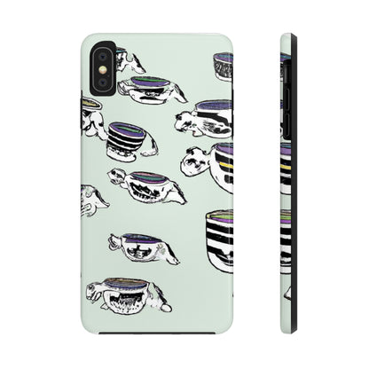 "Eine schnurrende, kostbare Teeparty-Parade" - Die Alien Tough Phone Cases