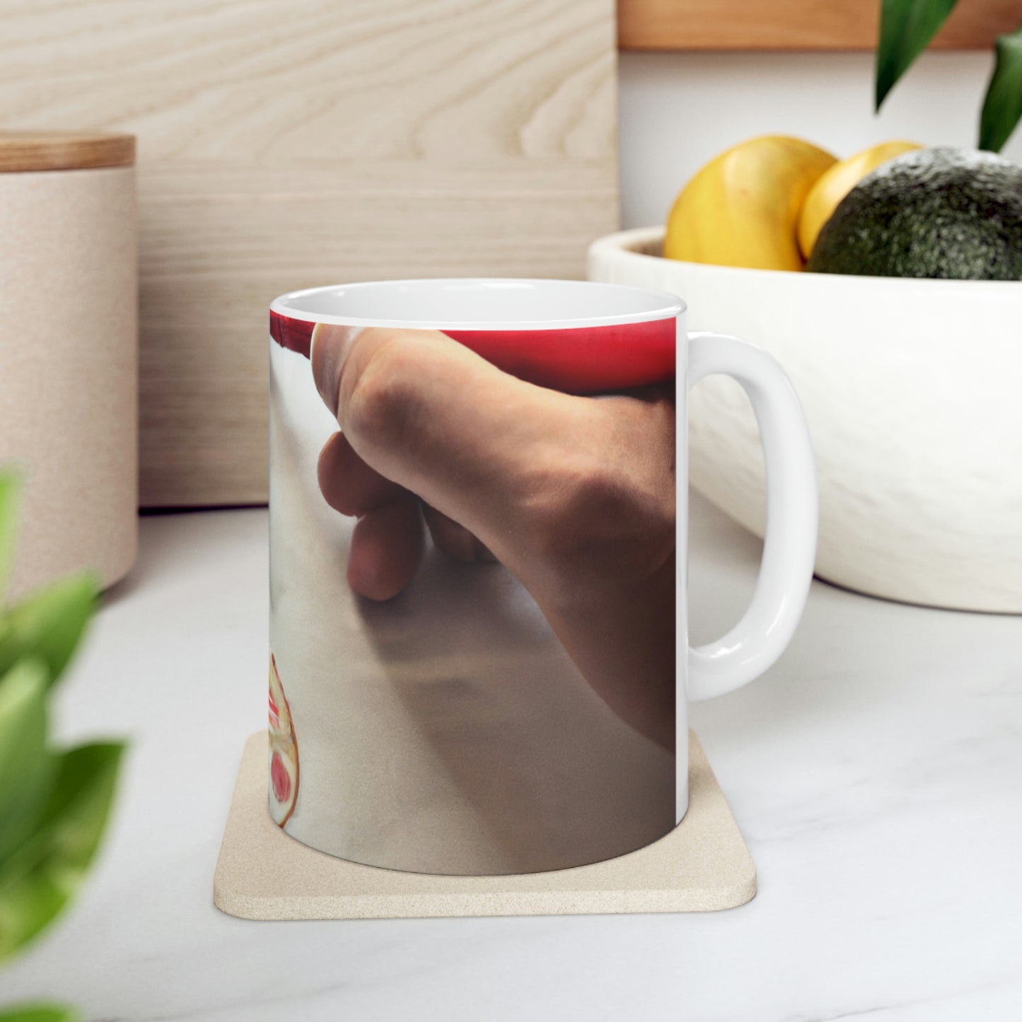 "A Pizza-Loving Love Letter" - The Alien Ceramic Mug 11 oz