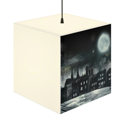 "Luminous Nocturne: A City Lit By Moonlight" - The Alien Light Cube Lamp