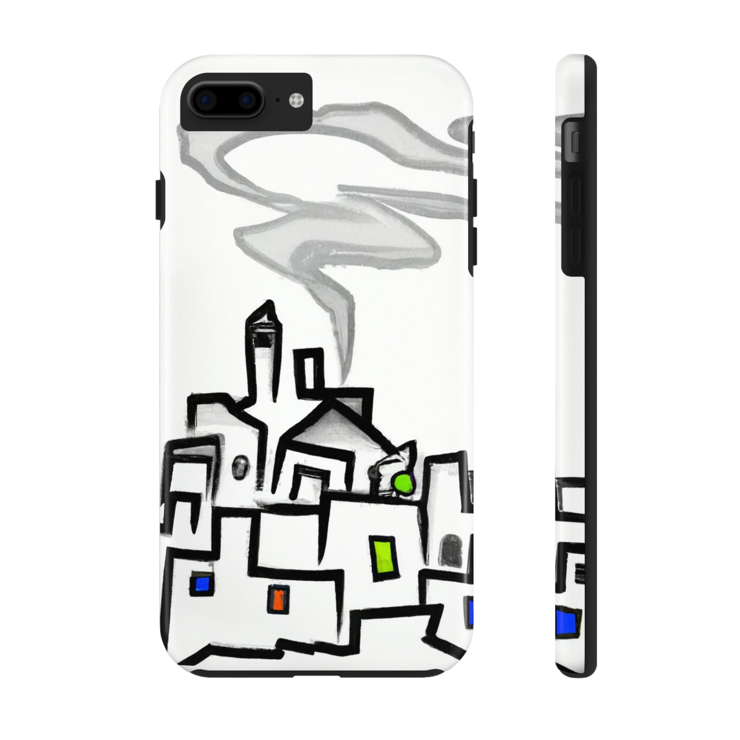 The City In The Mist - The Alien Tough Phone Cases