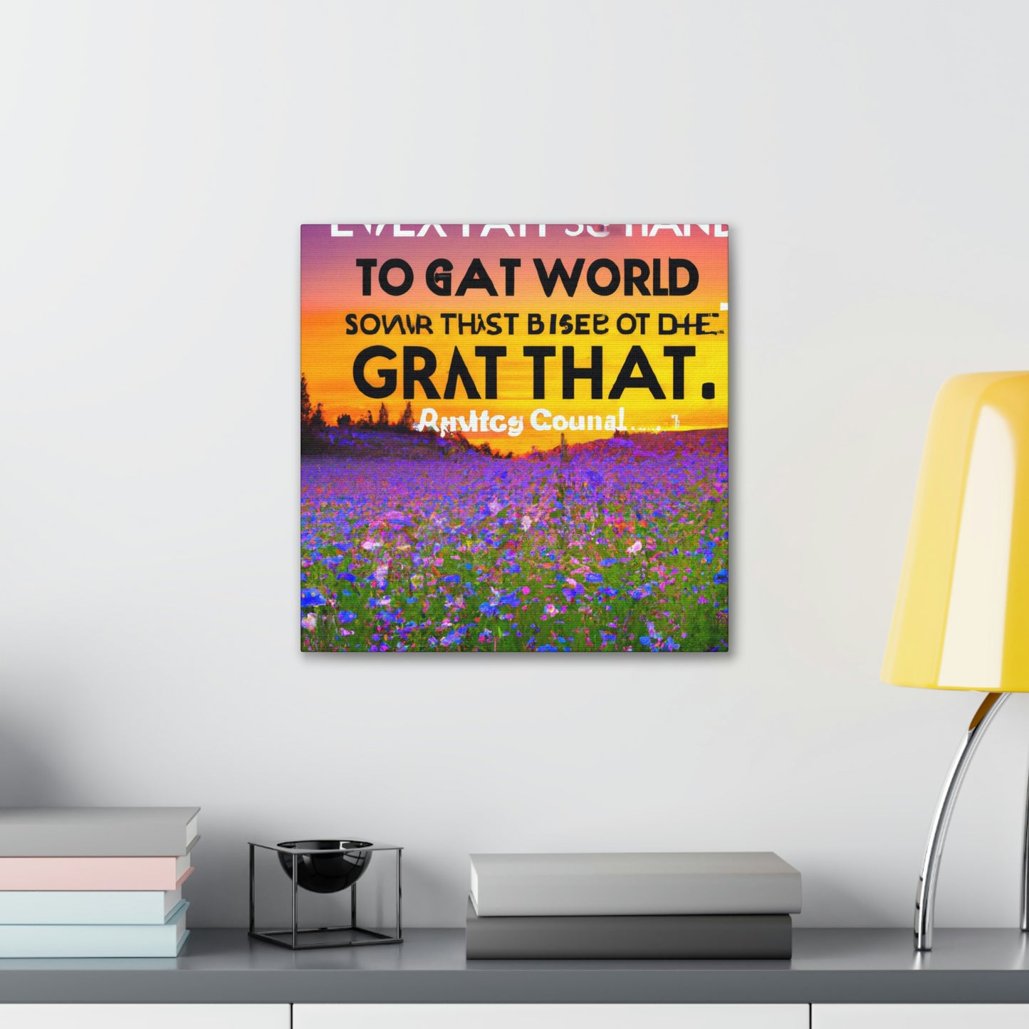 "Gratitude at Sunrise" - Canvas