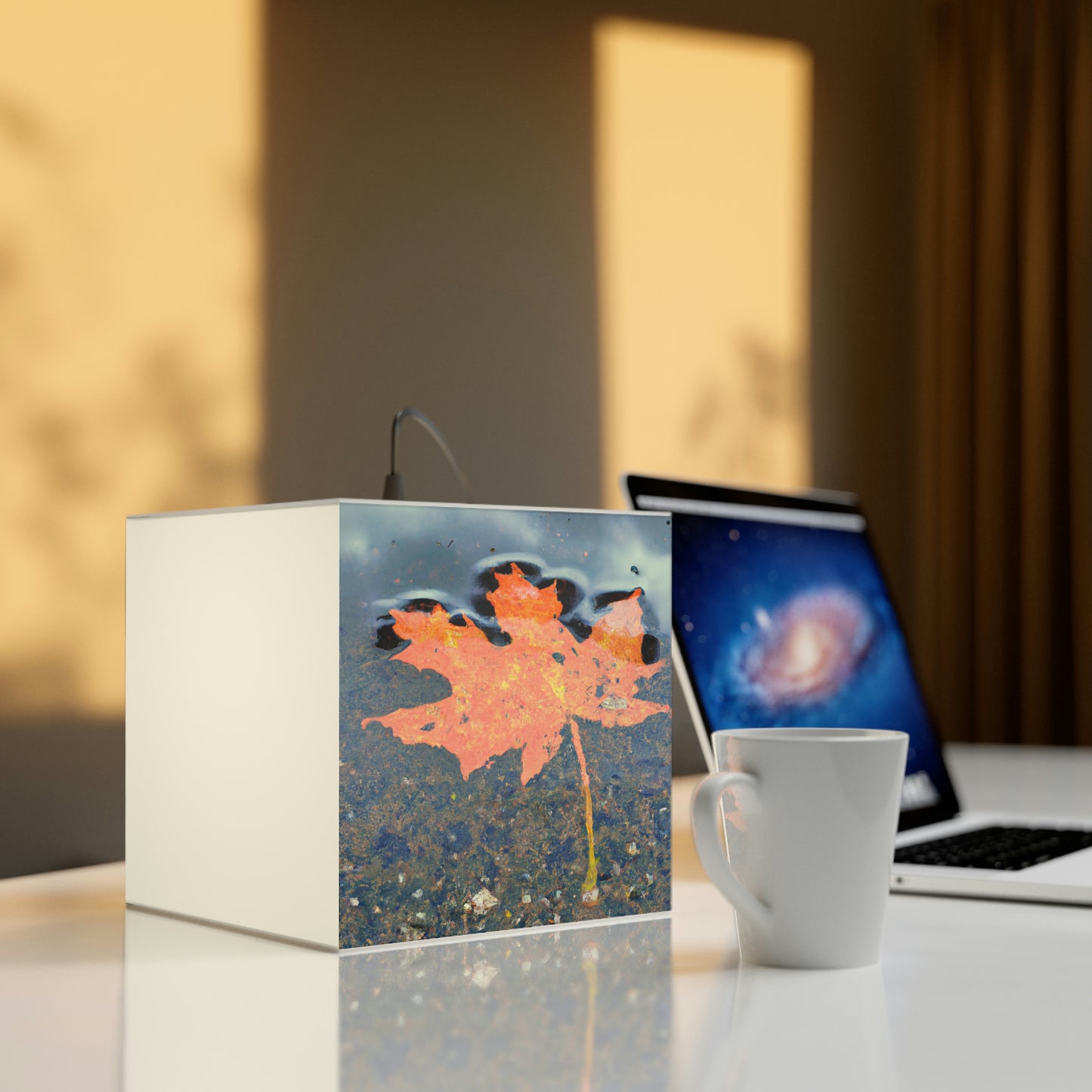 "Autumn Reflections" - Die Alien Light Cube Lampe