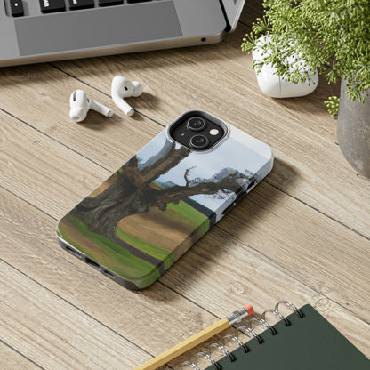 "A Shadow in the Meadow: The Last Standing Tree" - The Alien Tough Phone Cases