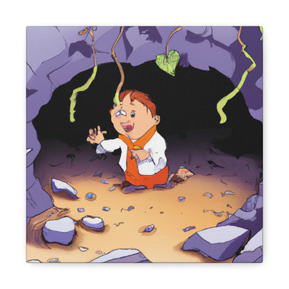 "The Mysterious Cave of Little Billy" - The Alien Canva