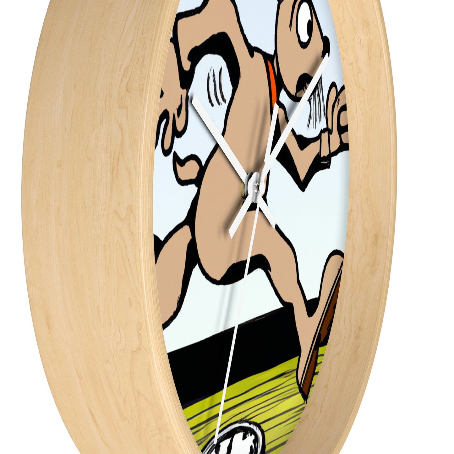 "The Great Hare-Racing Rush." - The Alien Wall Clock