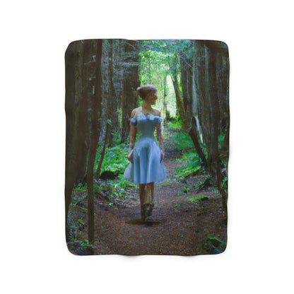 Tales from the Enchanted Forest - The Alien Sherpa Fleece Blanket