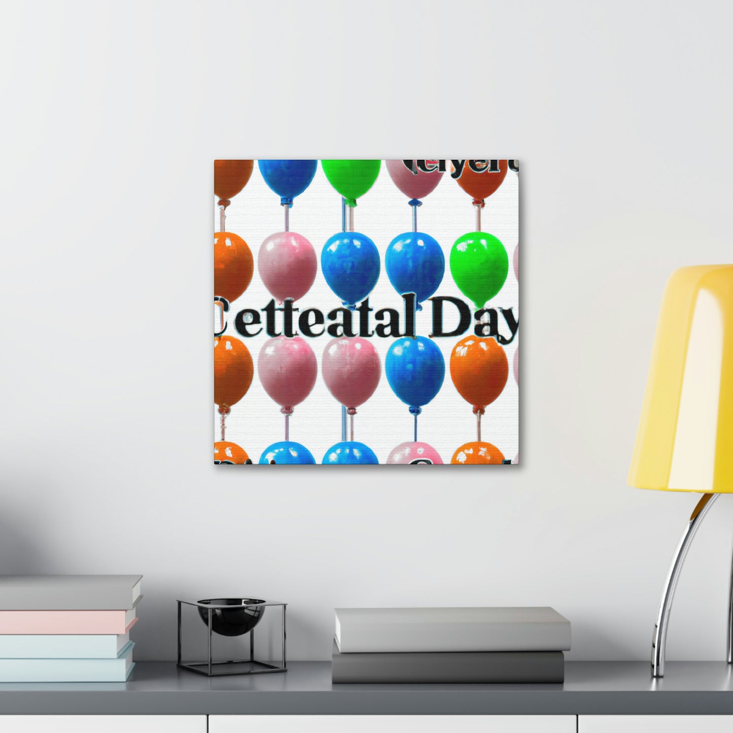 Rainbow Balloon Artist - Canvas