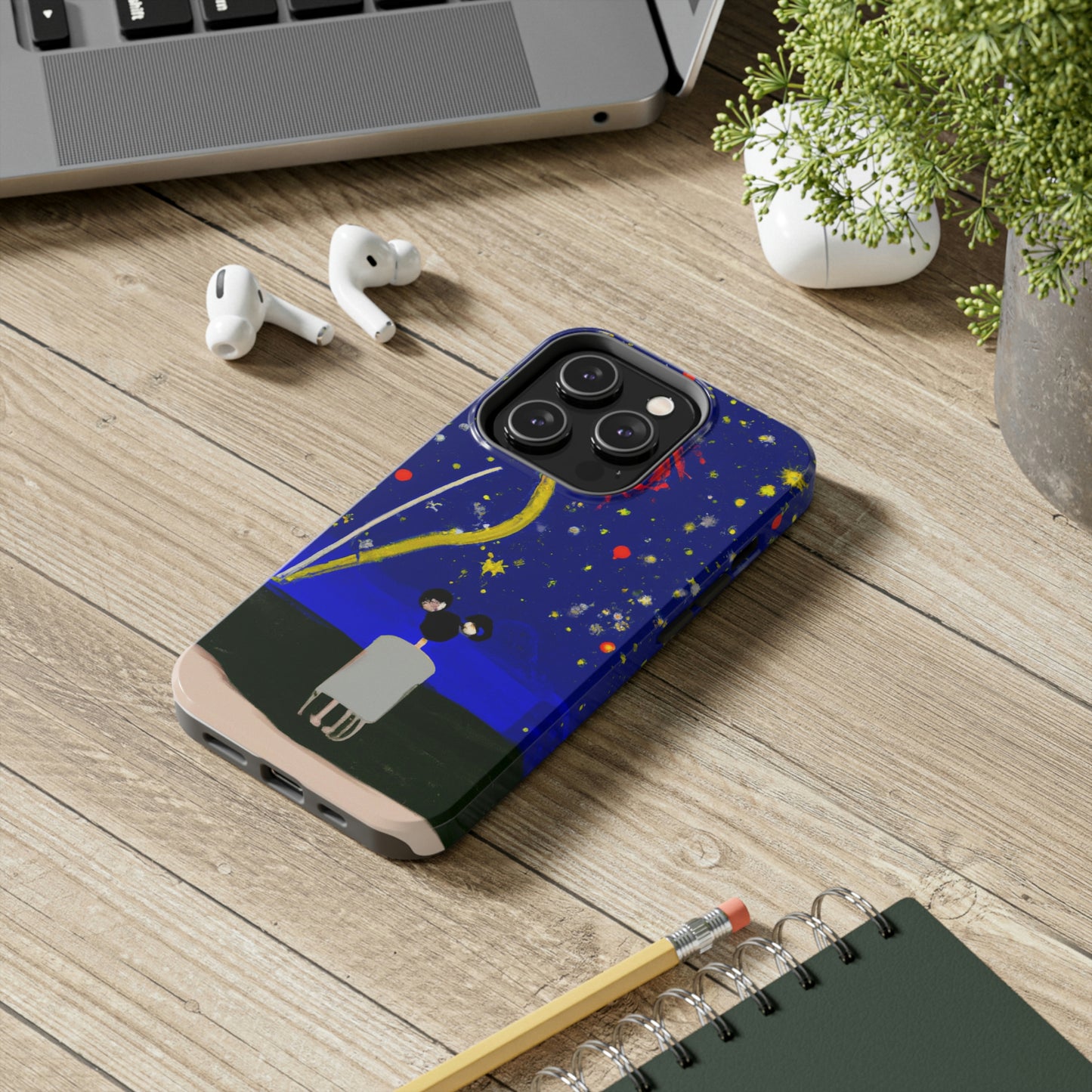 "A Spark of Solitude" - The Alien Tough Phone Cases