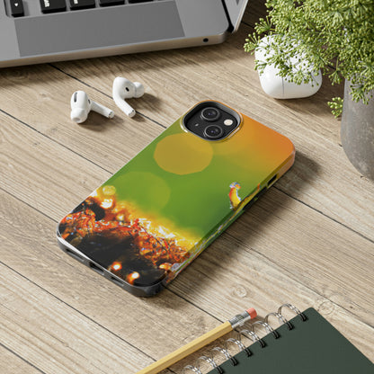 "Eine Laterne im Nebel." - Die Alien Tough Phone Cases