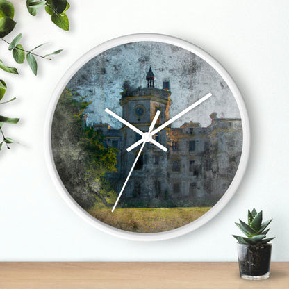 "The Forgotten Castle: A Faded Remembrance" - The Alien Wall Clock