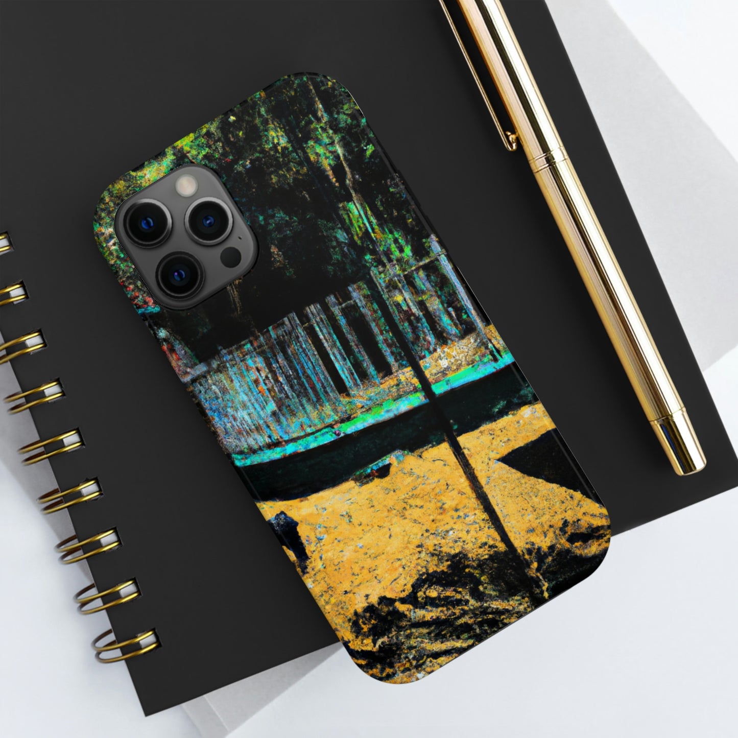 "Lost in the Shadows of Oblivion: A Journey Through the Abandoned Zoo" - The Alien Tough Phone Cases