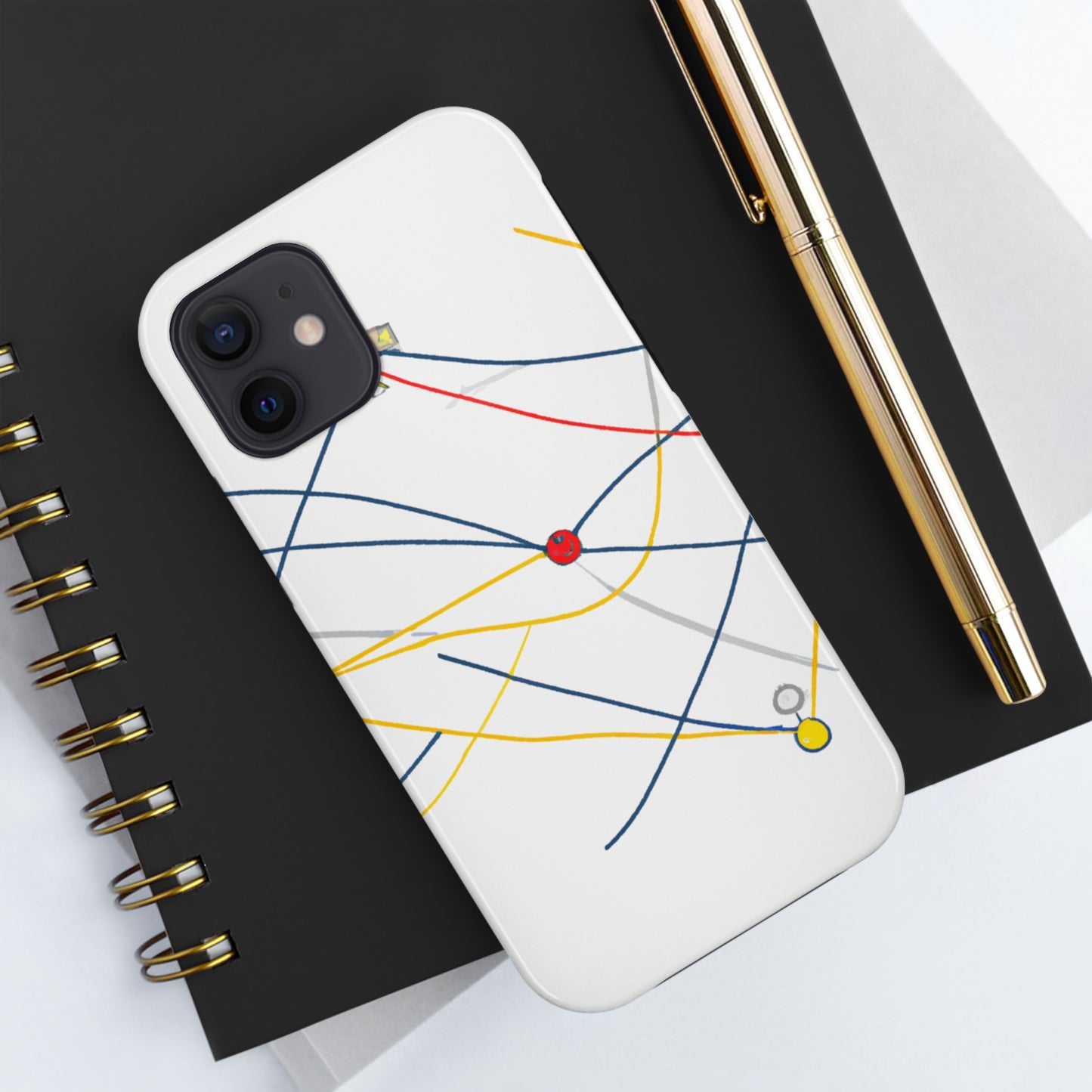 "Exploring the Dynamic Topology: Artful Visualization of a Network Structure." - The Alien Tough Phone Cases