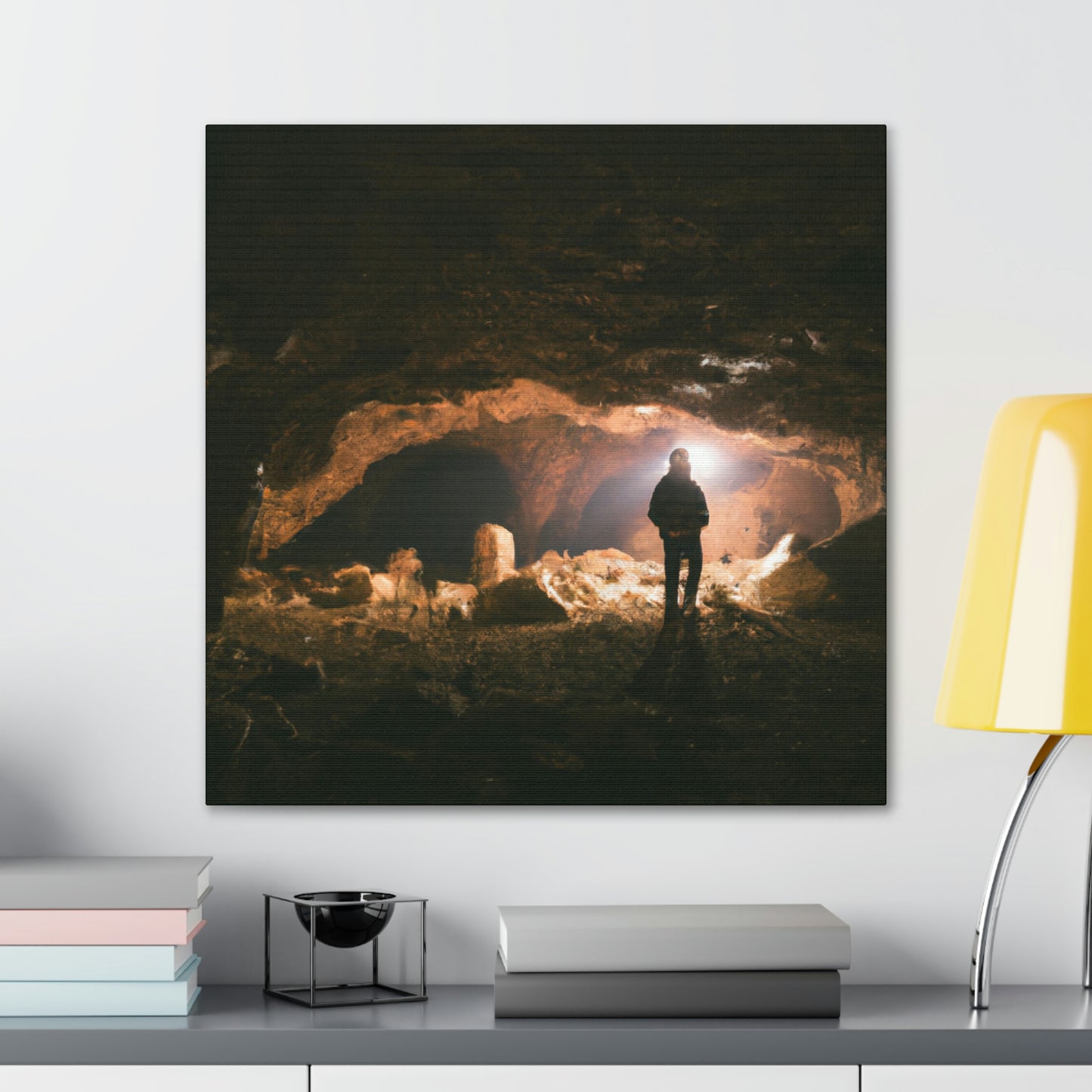 "Un viaje a lo desconocido: explorando una cueva subterránea misteriosa" - The Alien Canva