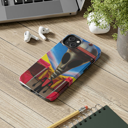 "Fair Invaders: A Cosmic Crash Course" - Die Alien Tough Phone Cases