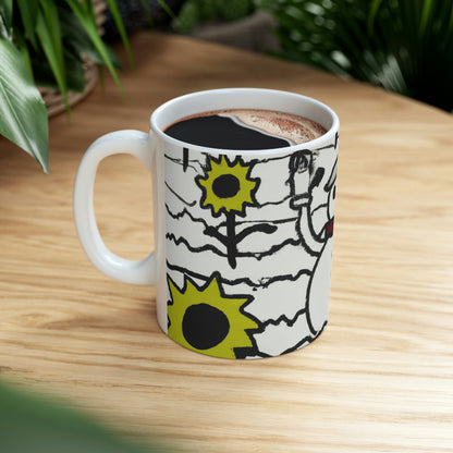 „Eine Oase aus Frost und Sonne“ – The Alien Keramiktasse 11 oz