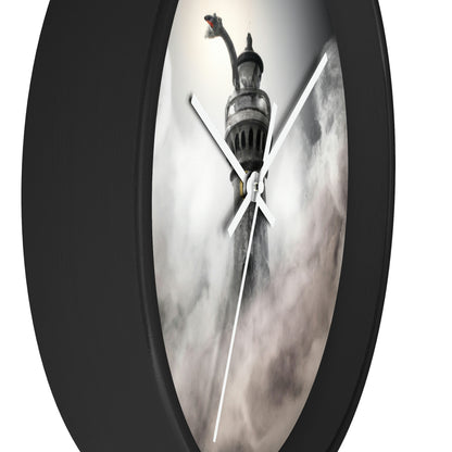 "Smoke and Lighthouse Keeper" - El reloj de pared alienígena