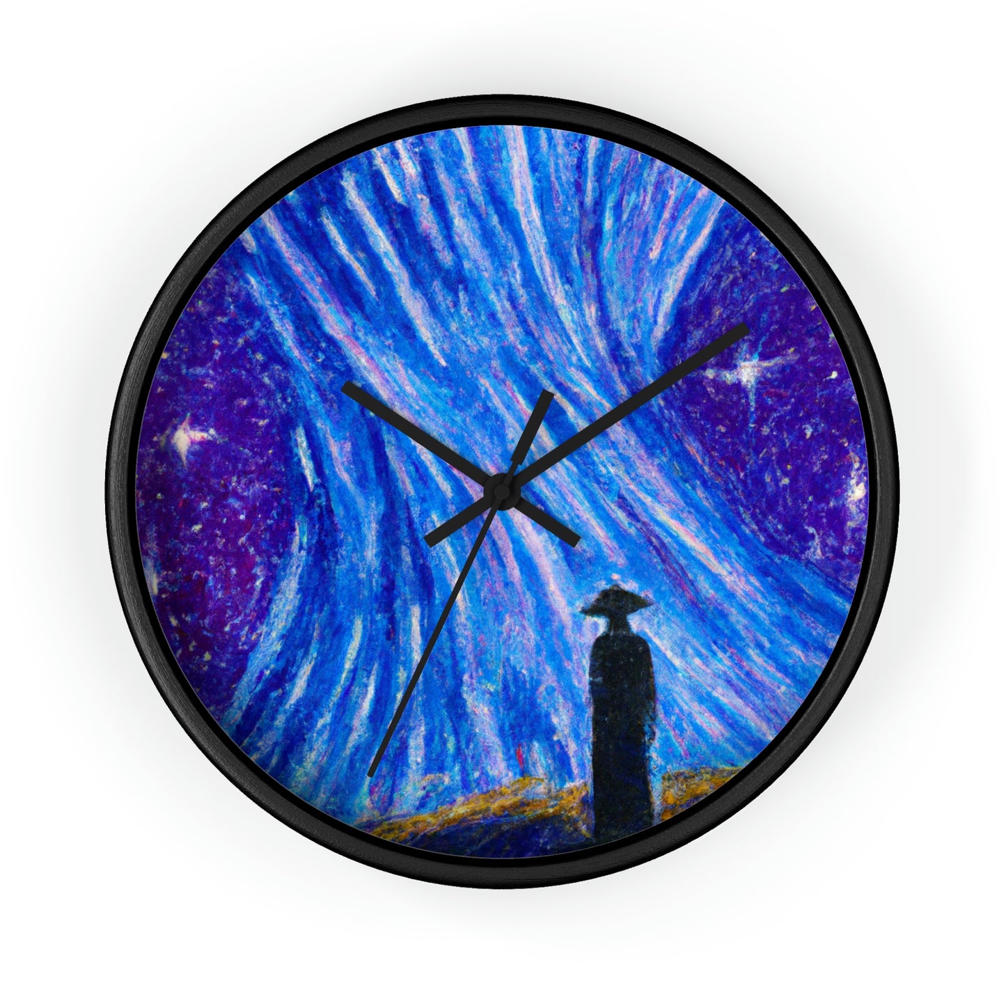 „A Starlit Solace“ – Die Alien-Wanduhr