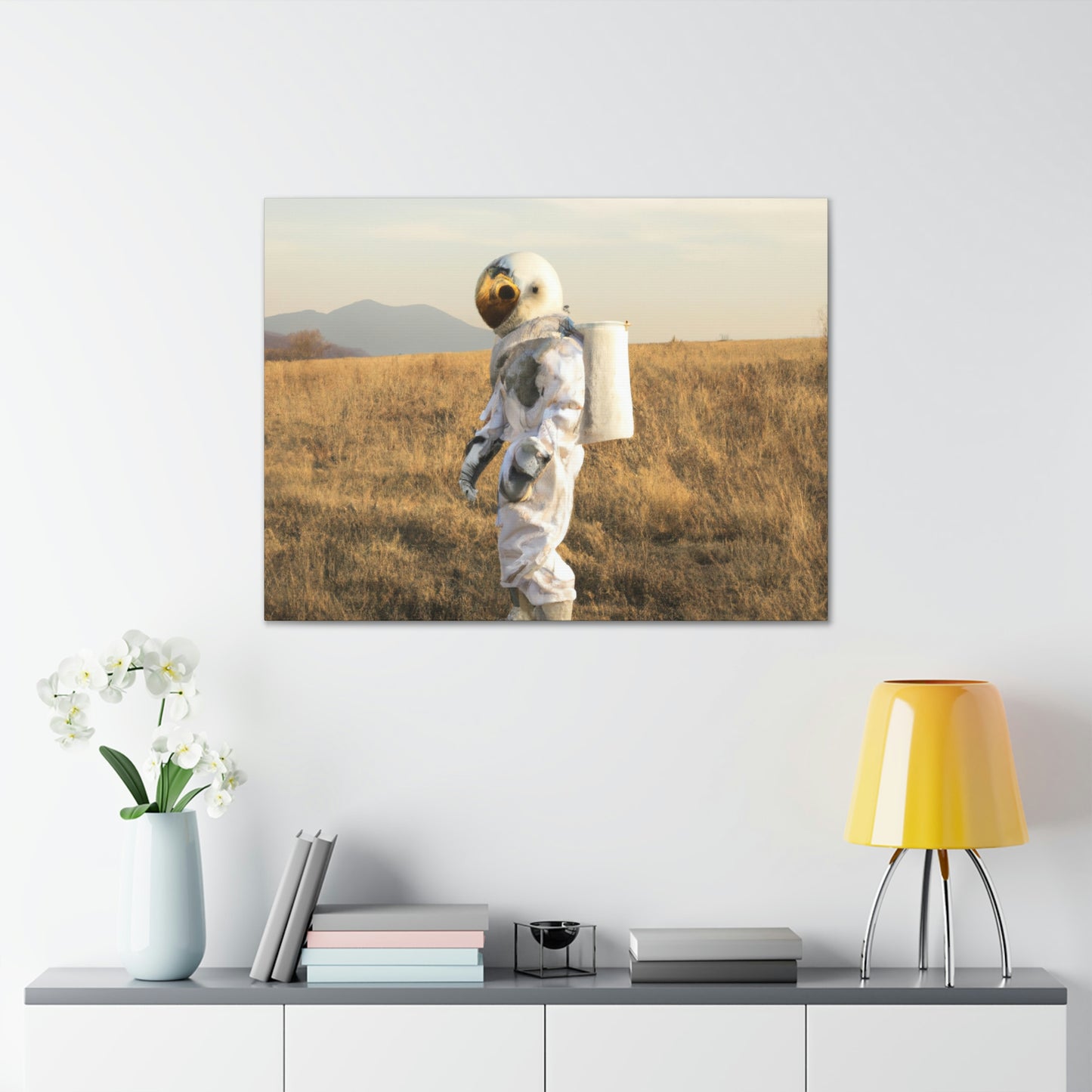 "Die Heimreise eines gestrandeten Astronauten" - The Alien Canva