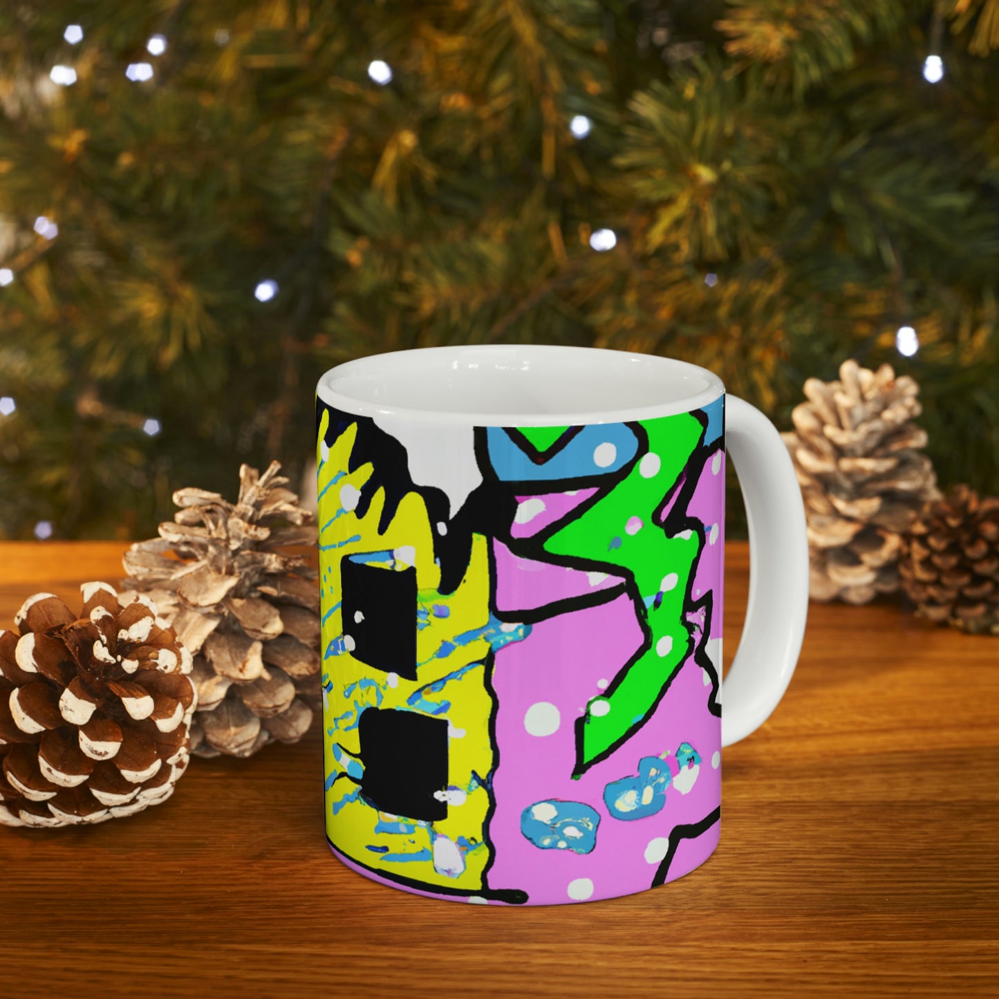 "Desolate Winter Dwelling" - The Alien Ceramic Mug 11 oz