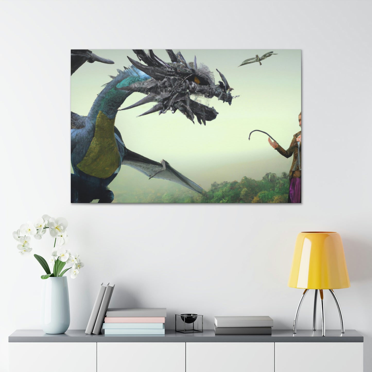 "The Dragon's Demand" - The Alien Canva