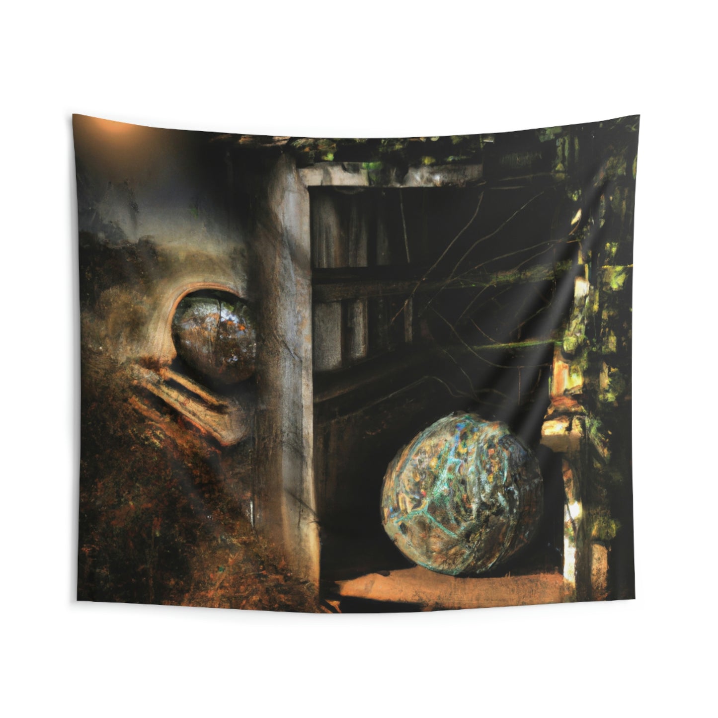 The Doghouse of Mystery. - The Alien Wall Tapestries