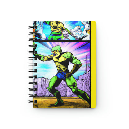 Superhero Showdown! - The Alien Spiral Bound Journal