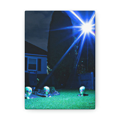 'Invasion der Suburban Suburbans' - The Alien Canva