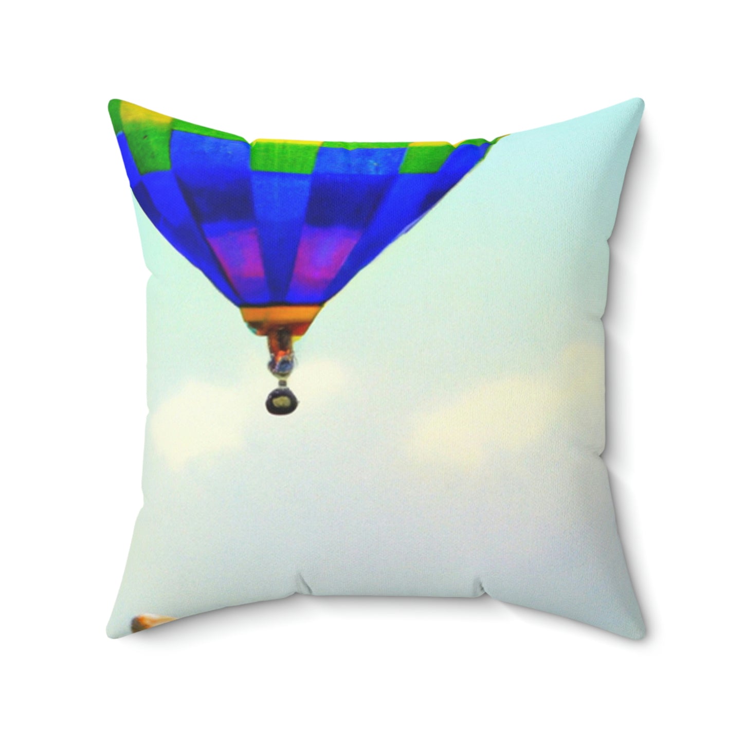 "Finding Stillness in the Sky" - The Alien Square Pillow