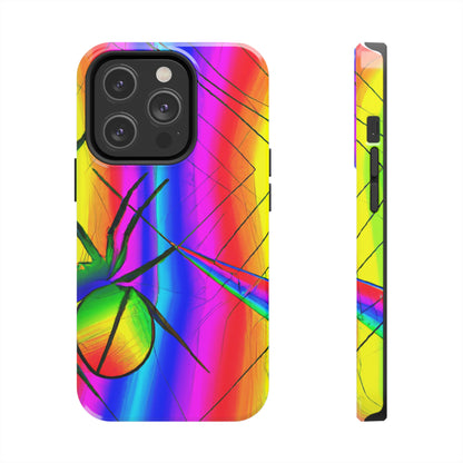 "Das prismatische Netz einer Spinnerette" - Die Alien Tough Phone Cases