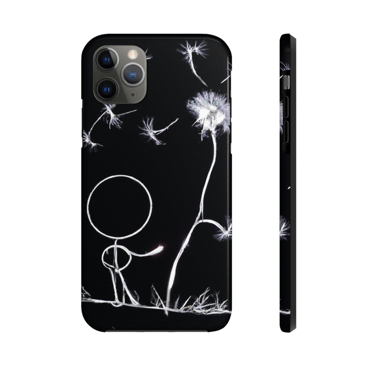 „A Dandelion Flicker in the Midnight Breeze“ – The Alien Tough Phone Cases