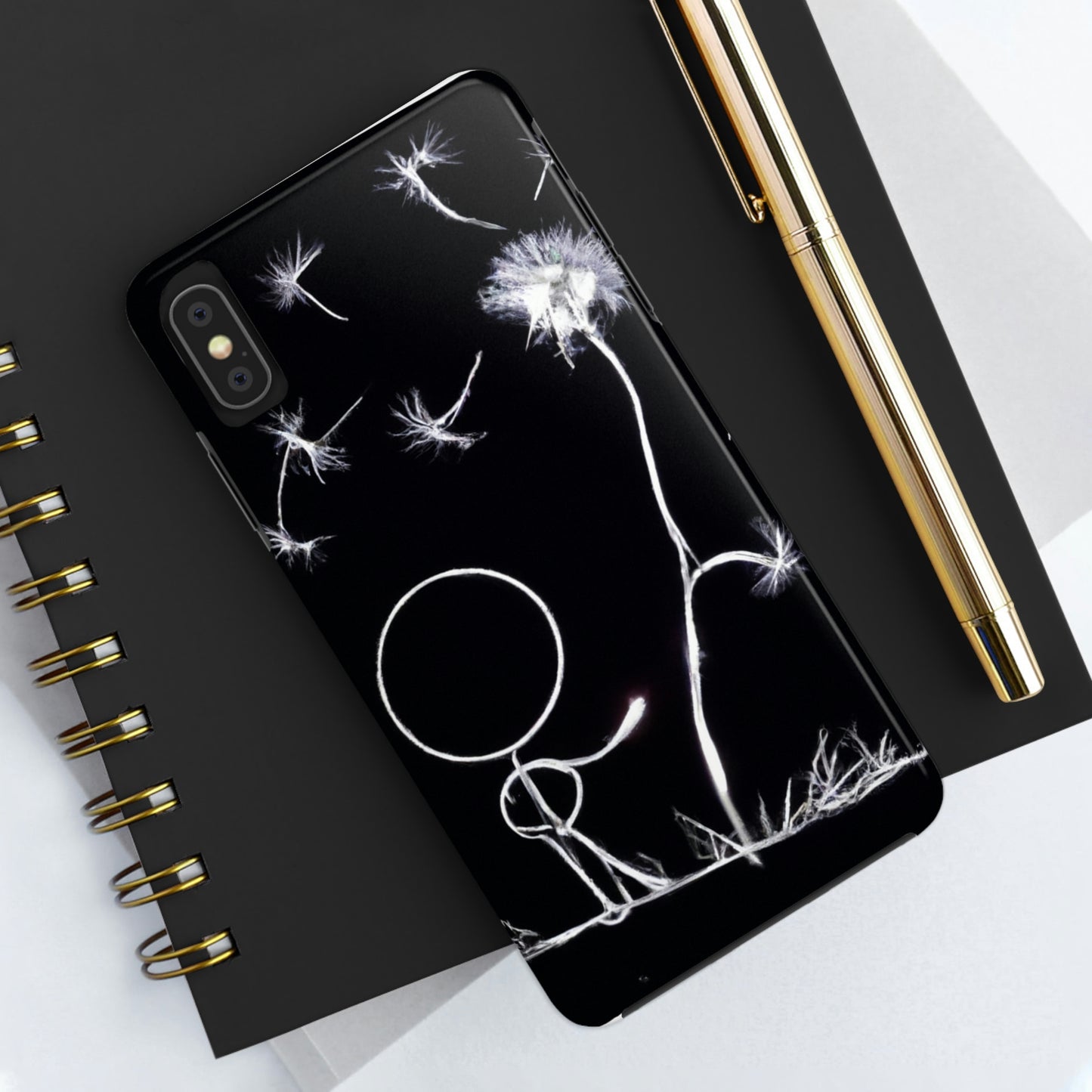 "A Dandelion Flicker in the Midnight Breeze" - The Alien Tough Phone Cases