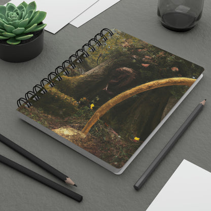 The Lost Secrets of the Forgotten Forest - The Alien Spiral Bound Journal