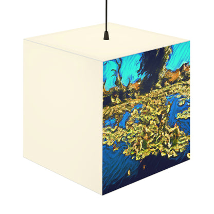 "Invasion of the Pond Monsters" - The Alien Light Cube Lamp