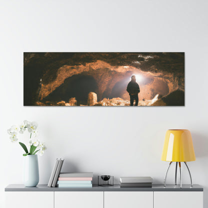 "A Journey into the Unknown: Exploring a Mysterious Underground Cave" - The Alien Canva