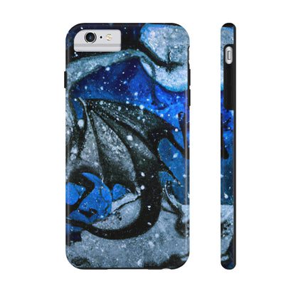 "Frosted Moonlight Dragon" - Die Alien Tough Phone Cases