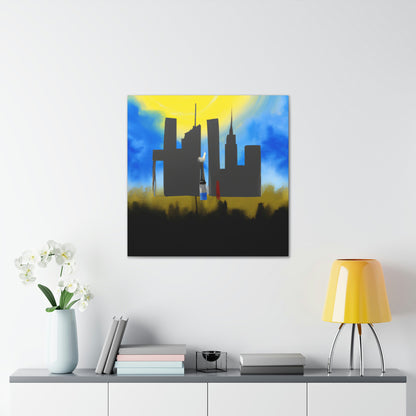 "Cityscapes in a Changing Climate" - Canvas