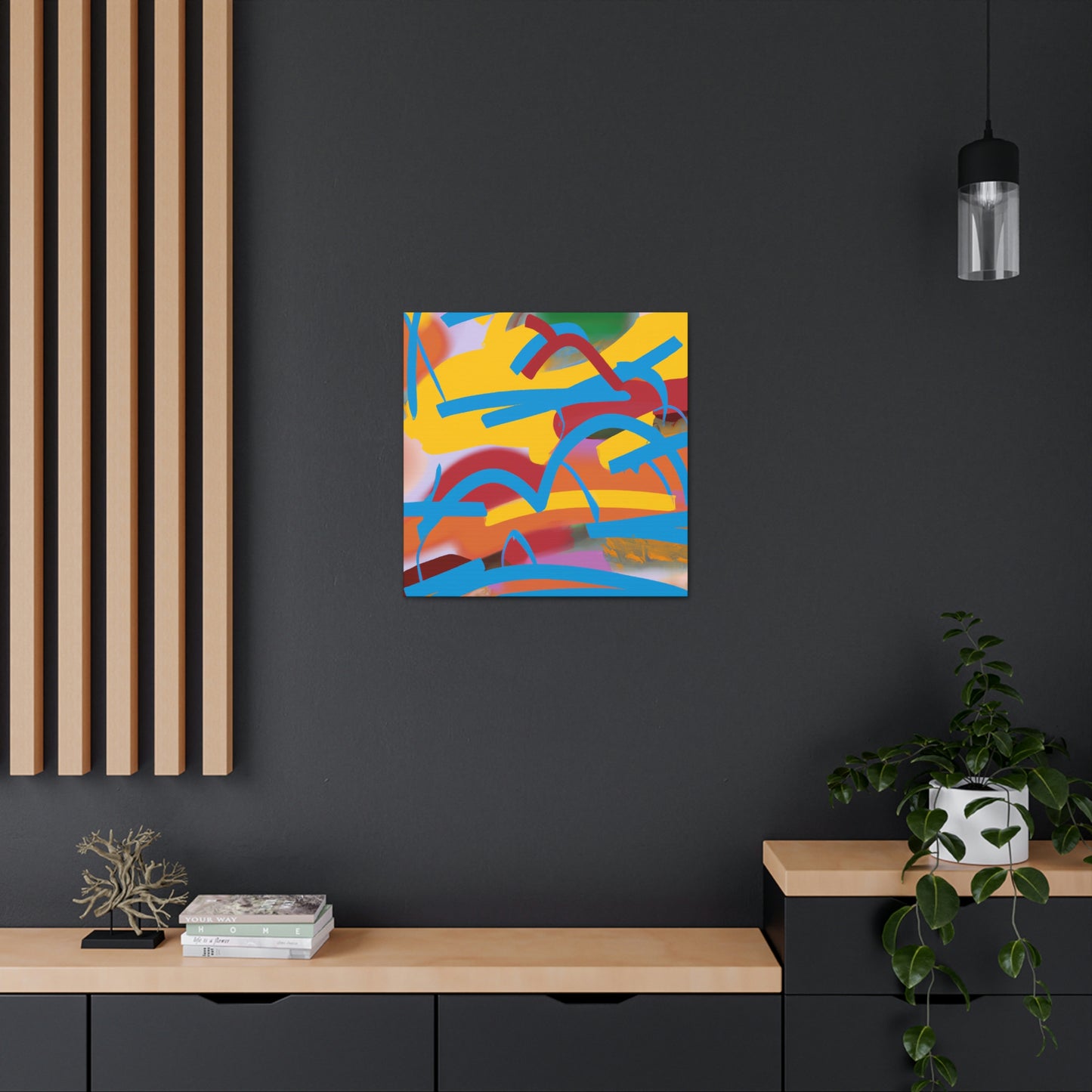 "A Poetic Palette" - Canvas