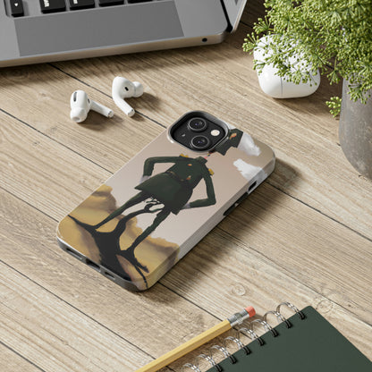 "Courage Against Despair: A Soldier's Triumph" - The Alien Tough Phone Cases