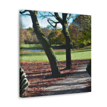 "A Monument of Nature: Creating a Realistic Sculpture from a Landscape Photo" - Canvas