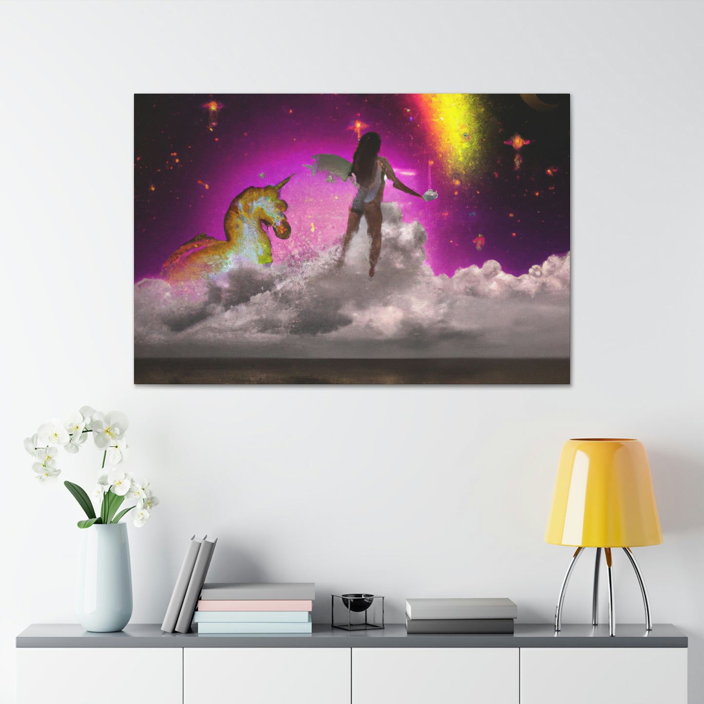 "Dreamscape: A Dream-Inspired Art Piece" - The Alien Canva