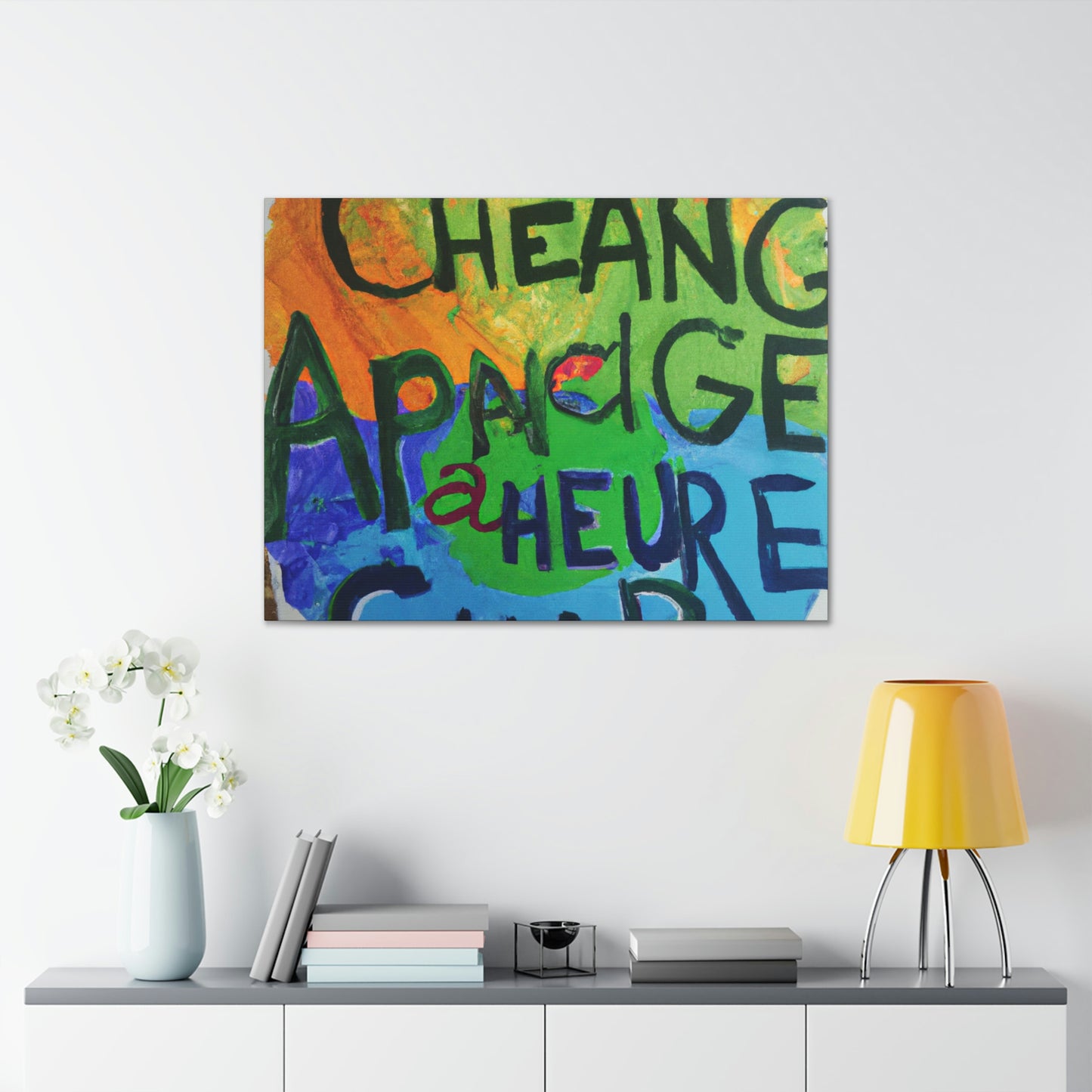 "Embracing Change: A Creative Expression" - Canvas