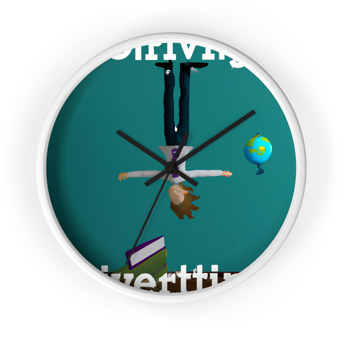 "Creating a World without Gravity" - The Alien Wall Clock