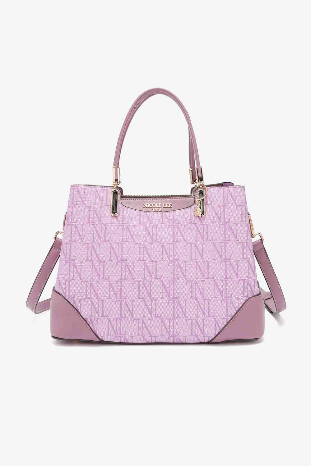 Nicole Lee USA Tatianna Monogram Satchel Bag