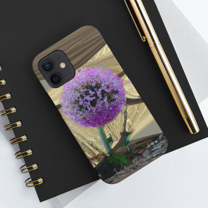 „A Blooming Miracle: Beauty in Chaos“ – The Alien Tough Phone Cases