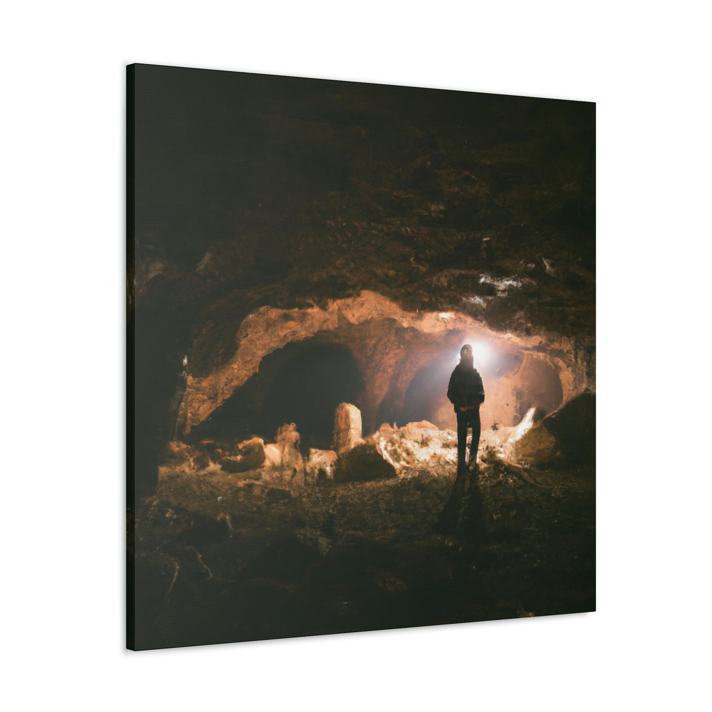 "A Journey into the Unknown: Exploring a Mysterious Underground Cave" - The Alien Canva