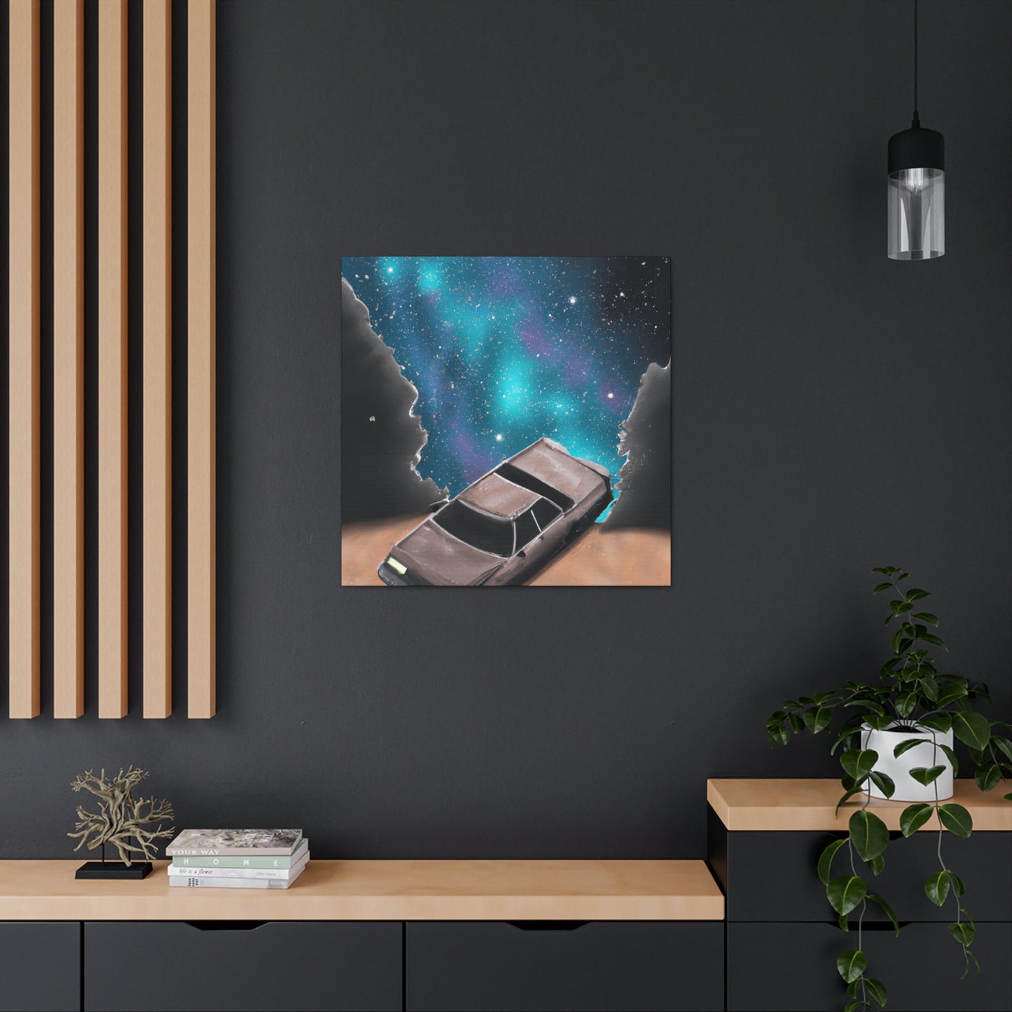 "A Universe Apart: The Lost Car" - The Alien Canva