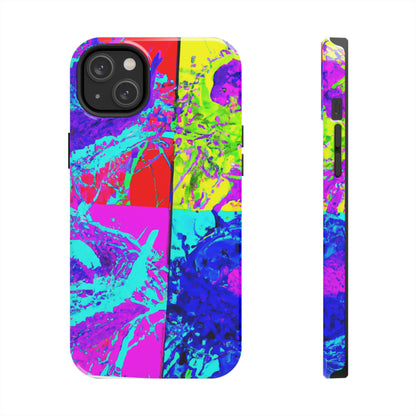 "Ein Regenbogen aus gefiederten Freunden" - Die Alien Tough Phone Cases