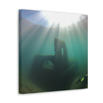 "Dreams of the Lost: Uncovering the Secrets of the Sunken City" - The Alien Canva