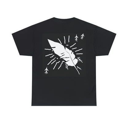 Lost in the Shadows: The White Feather's Journey - The Alien T-shirt